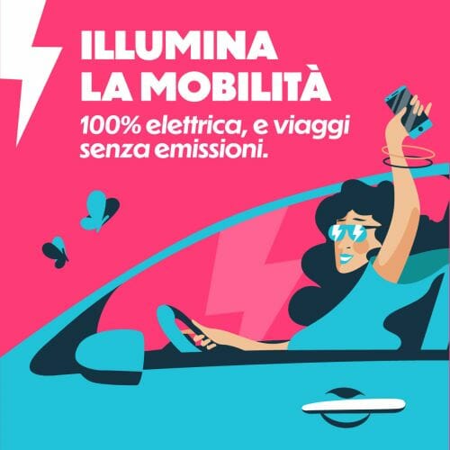 Da Bologna a Rimini arriva Corrente, il car sharing elettrico
