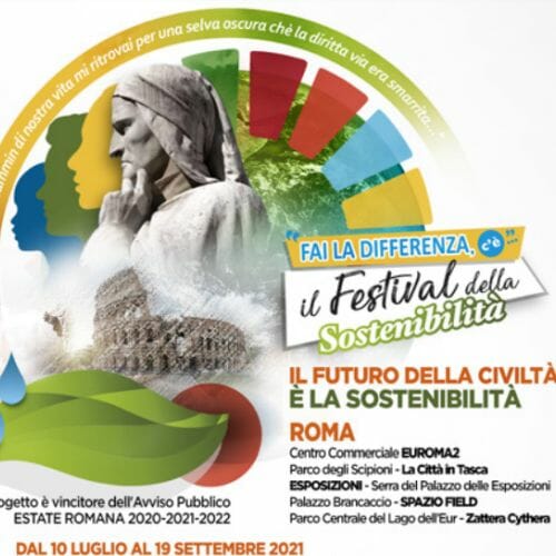 A Roma torna Fai la Differenza, il Festival della sostenibilità dal 10 luglio al 19 settembre