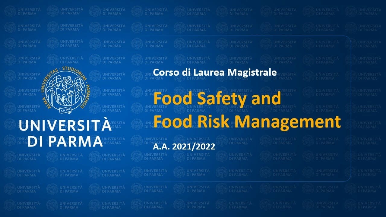 Food Safety and Food Risk Management: primi laureati a Parma
