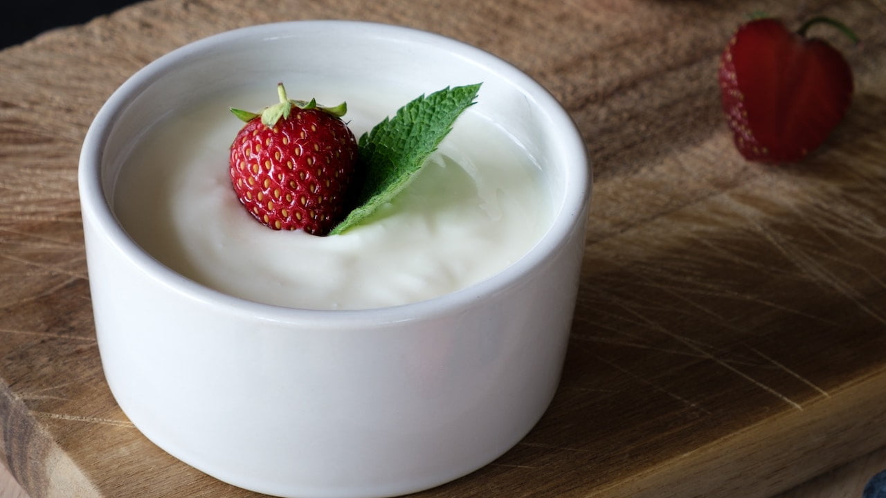 Yogurt fatto in casa fragole
