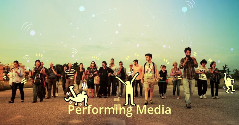 performing media
