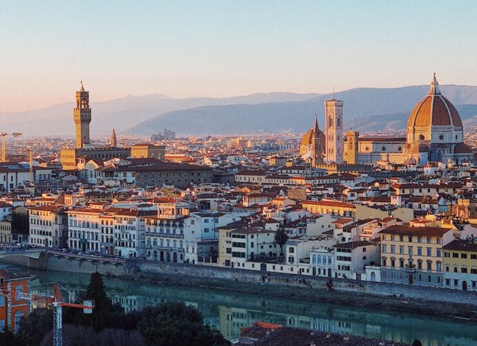 Firenze clima tramonto